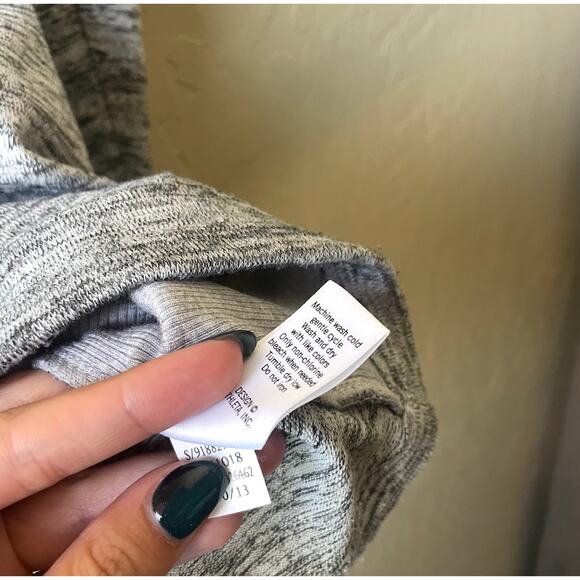 Athleta heather Gray Full-Zip Jacket - Size L - Picture 10 of 13